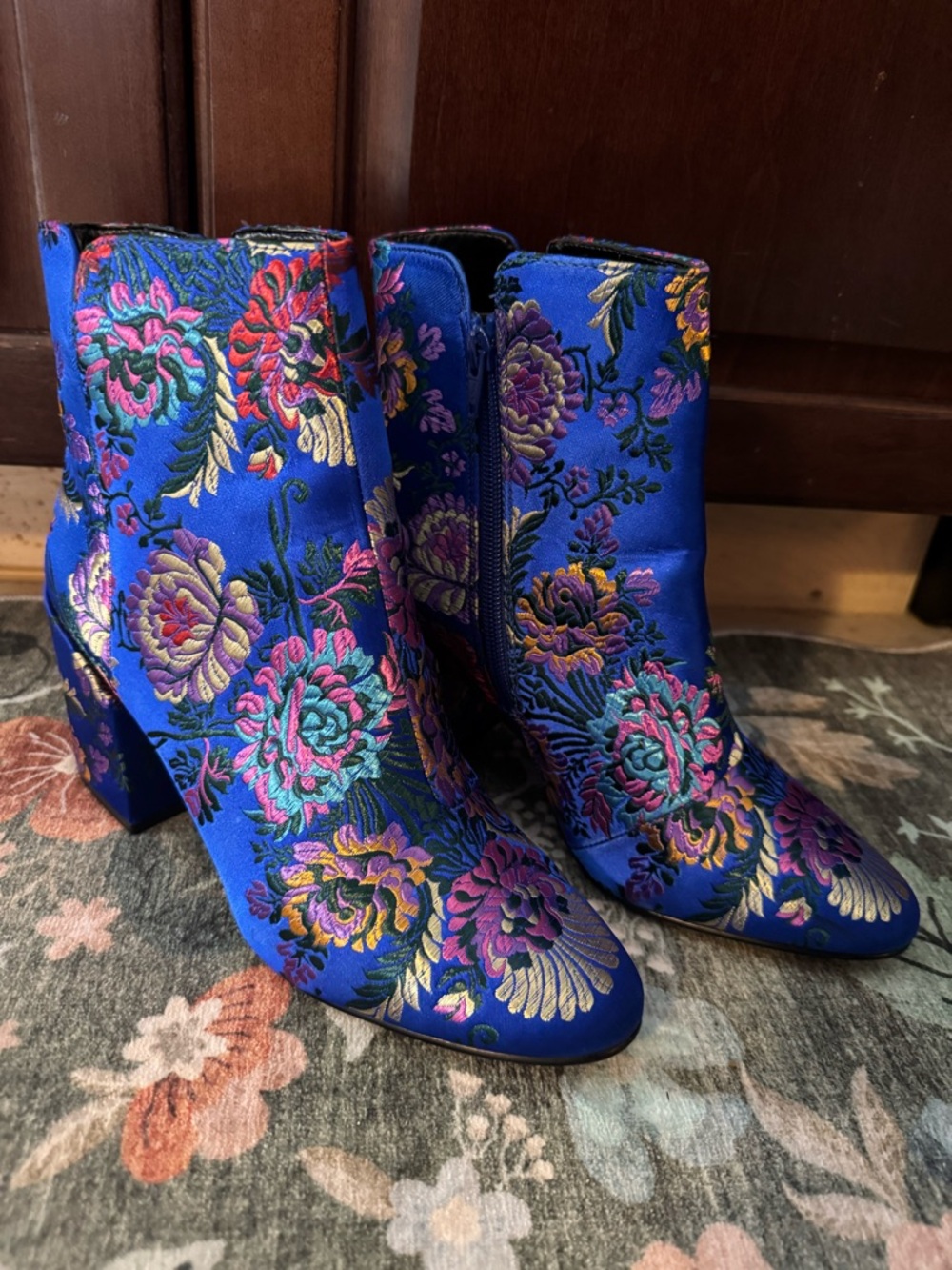 Aldo Demarais Floral Boots
